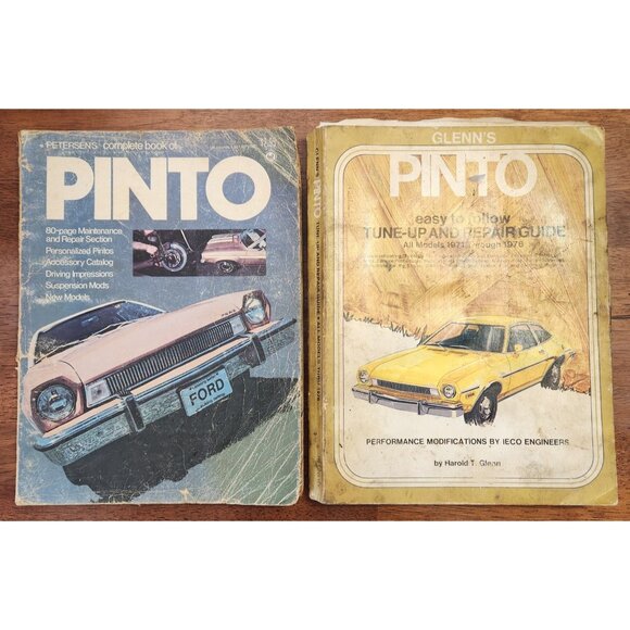 Petersens Other - Petersens Complete Book Of Pinto Glenn's Pinto Tune Up & Repair Manual Lot Of 2